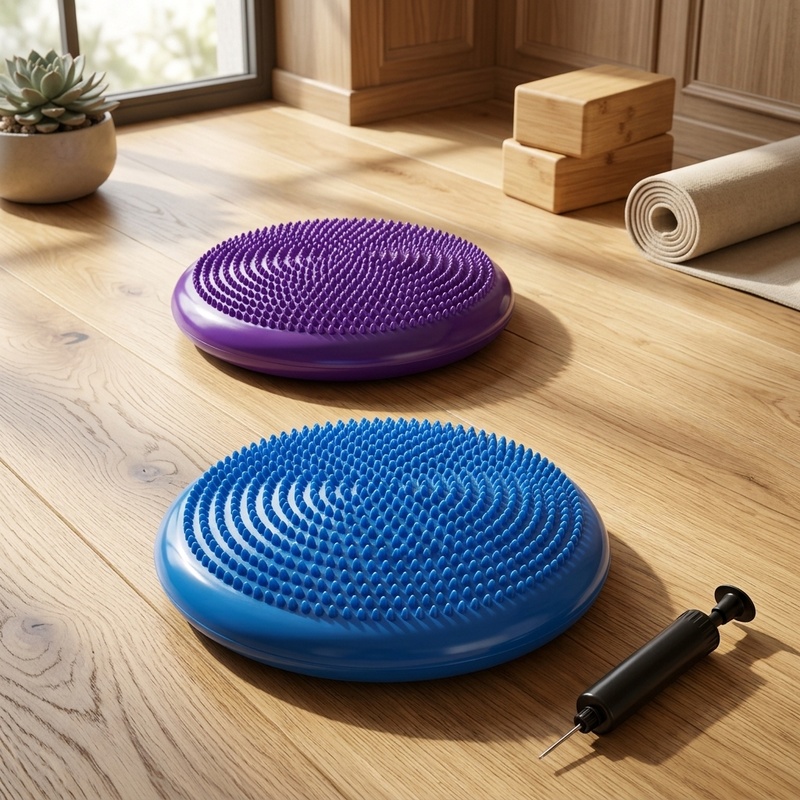 Exercise Disc Inflatable - Opblaasbaar Balanskussen Yoga Massage Zitkussen Verdikte