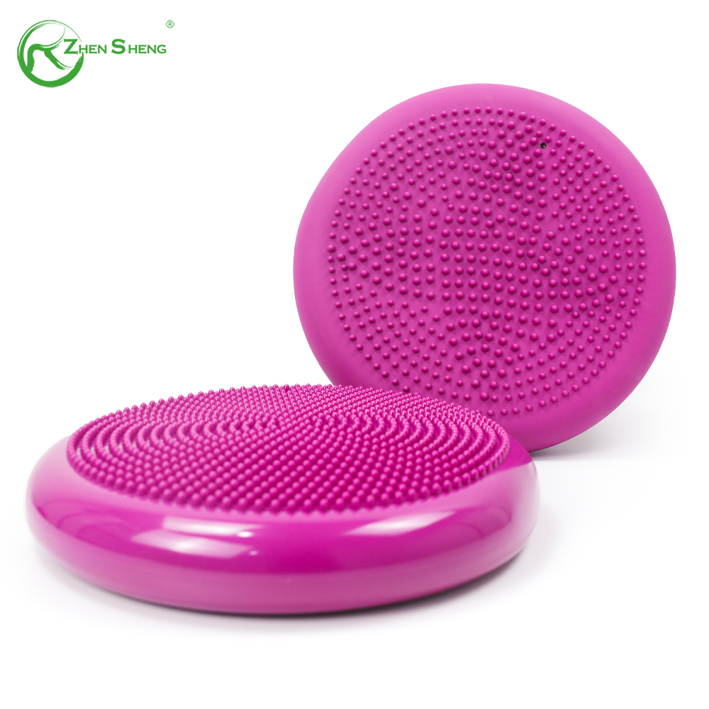 Exercise Disc Inflatable - 33cm PVC Opblaasbare Stabiliteitsbalansdisc Wobble Kussen