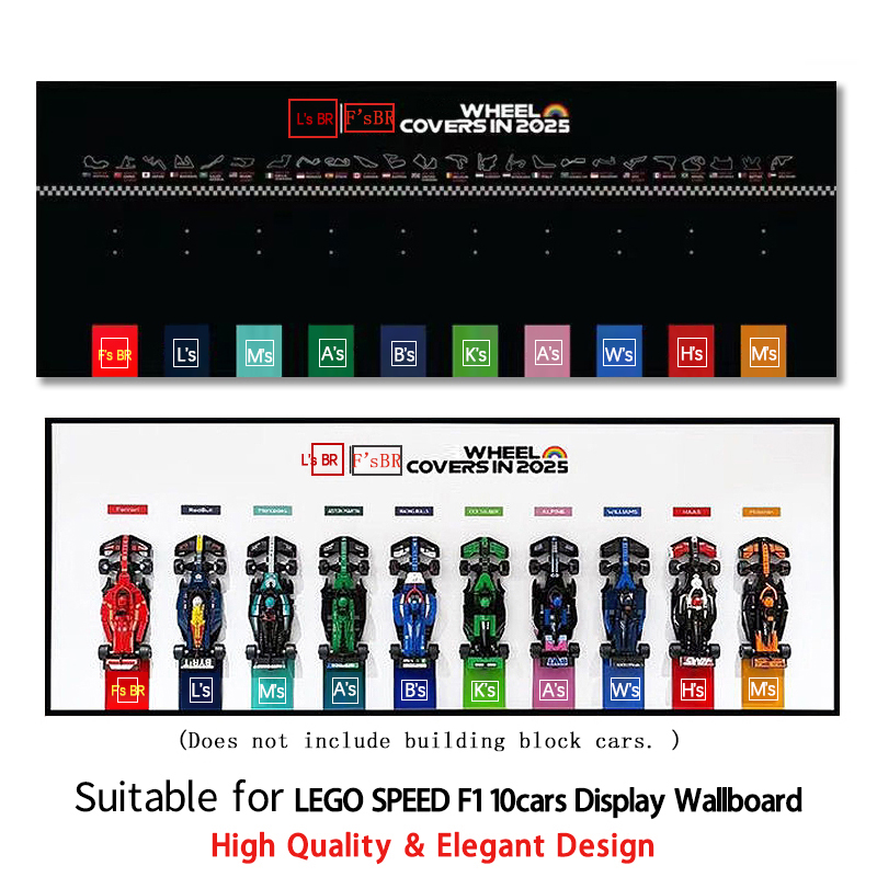 Victor Racket Jetspeed - NIEUW Display Wandbord Geschikt voor lego