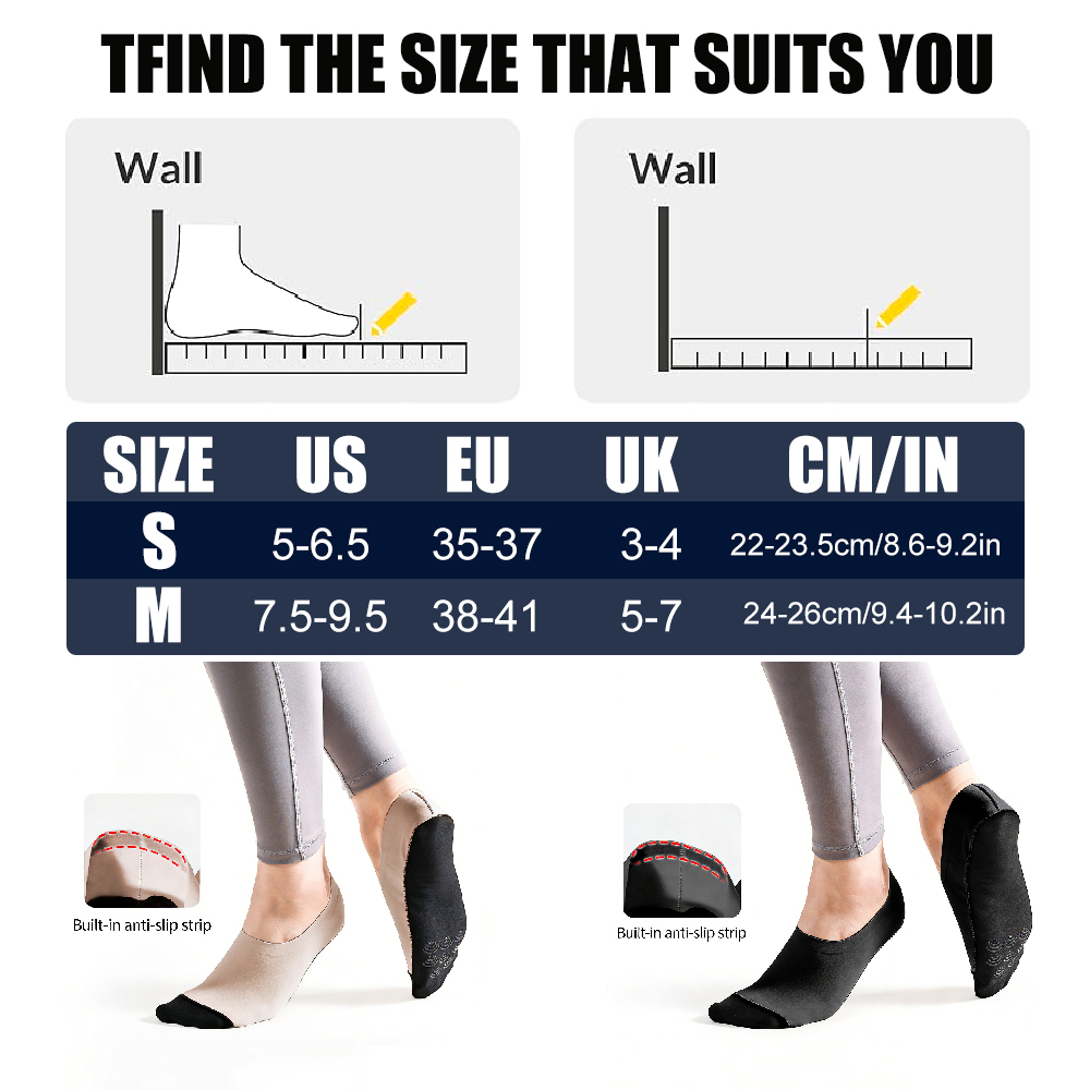 1 paar dames antislip grip sok - Pilates Yoga Footwear recensie en prijs