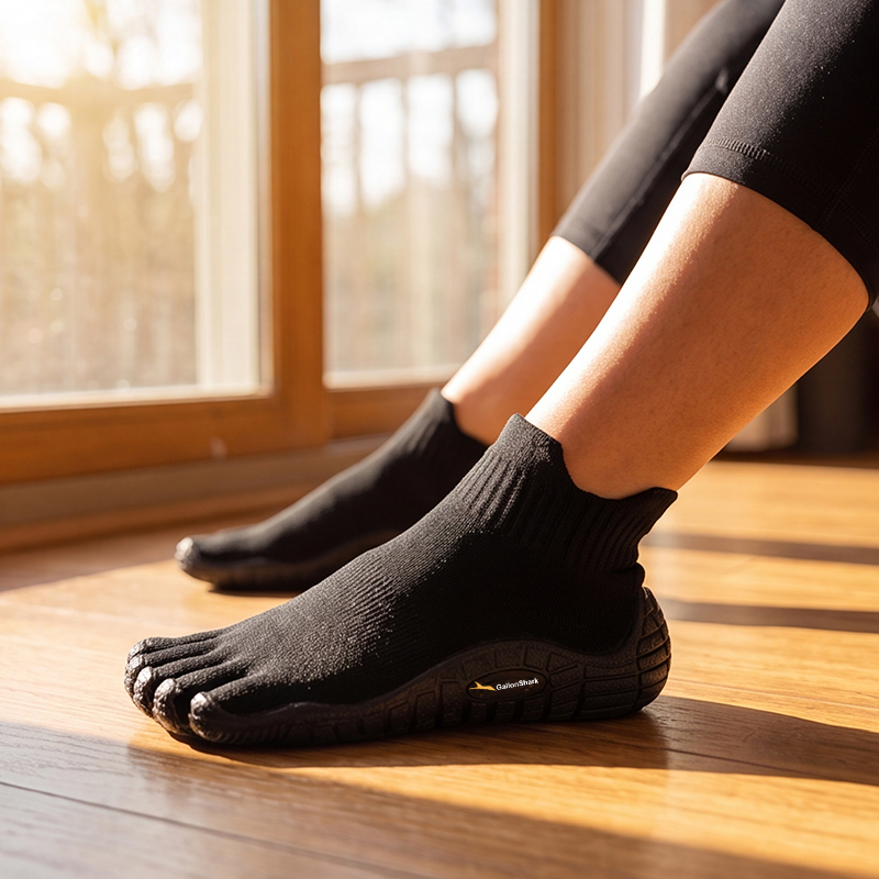 GallonShark Vijfteen Sokken Bl - Pilates Yoga Footwear recensie en prijs